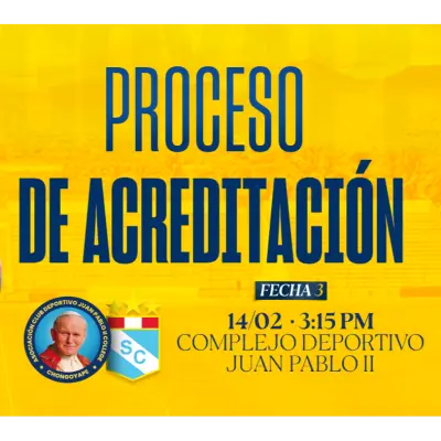 Imagen de PROCESO DE ACREDITACIÓN DE PRENSA - LIGA 1 TE APUESTO.