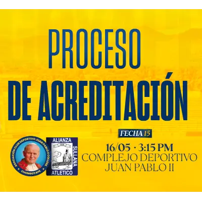Imagen de PROCESO DE ACREDITACIÓN PARA PRENSA - FECHA 15